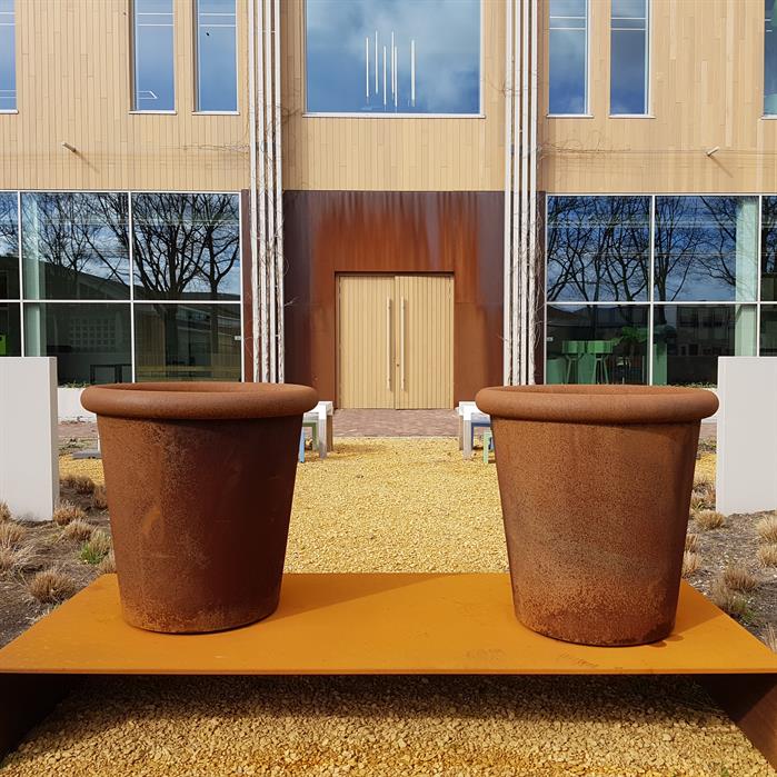 Tube 800 x 750mm CorTen 2mm (CTC2)