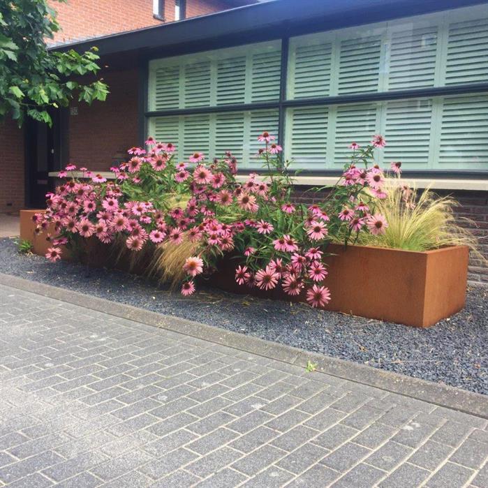 Andes 1000 x 400 x 400mm CorTen 2mm (CA25.3)
