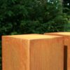 Sockel 1000 x 400 x 400mm CorTen 2mm (CK32)