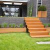 Stair 1000 x 1200 x 850mm CorTen 4mm (CST5.1)