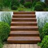 Stair 1000 x 1200 x 850mm CorTen 4mm (CST5.1)