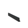 Aluminium Retaining Wall 200 1500mm Aluminium 3mm (ARS3.200.1500 straight)