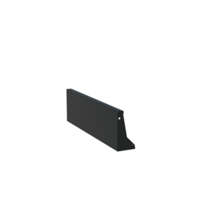 Aluminium Retaining Wall 300 1000mm Aluminium 3mm (ARS3.300.1000 straight)