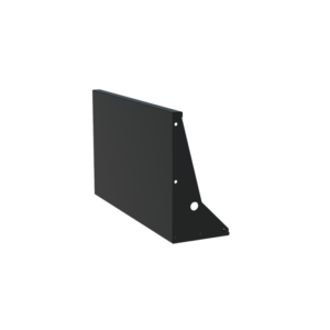 Aluminium Retaining Wall 600 1000mm Aluminium 4mm (ARS4.600.1000 straight)