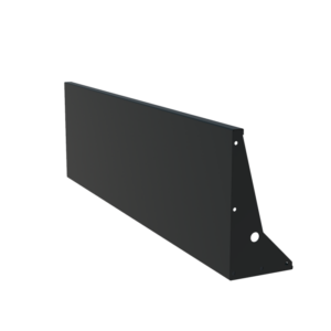 Aluminium Retaining Wall 600 2000mm Aluminium 4mm (ARS4.600.2000 straight)