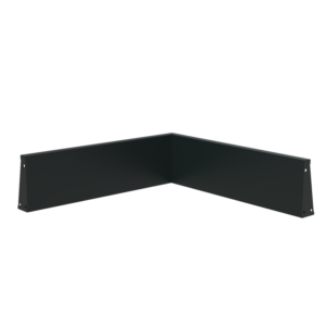 Aluminium Retaining Wall 300 1000mm Aluminium 3mm (ARSN3.300.1000 inside corner)