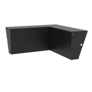 Aluminium Retaining Wall 600 1000mm Aluminium 4mm (ARSN4.600.1000.400 inside corner)