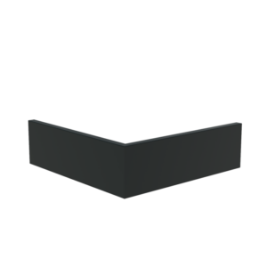 Aluminium Retaining Wall 300 1000mm Aluminium 3mm (ARSO3.300.1000 outside corner)