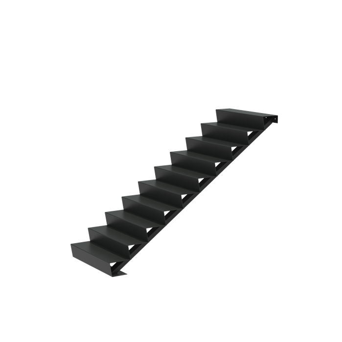 Stair 1000 x 2400 x 1700mm Aluminium 4 mm (AST10.1)