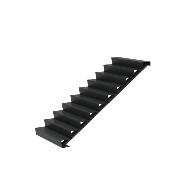 Stair 1250 x 2400 x 1700mm Aluminium 4 mm (AST10.2)