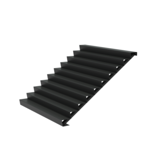 Stair 2500 x 2400 x 1700mm Aluminium 4 mm (AST10.5)