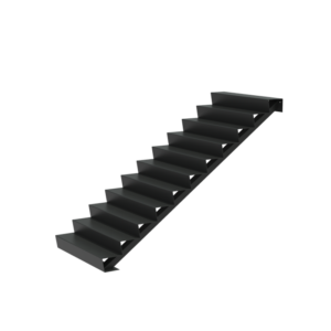 Stair 1250 x 1680 x 1870mm Aluminium 4 mm (AST11.2)