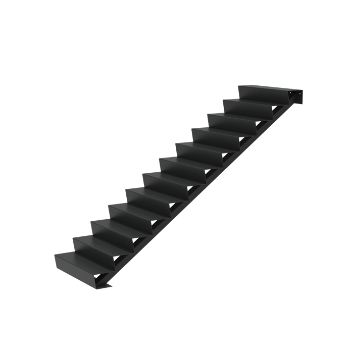 Stair 1000 x 1920 x 2040mm Aluminium 4 mm (AST12.1)
