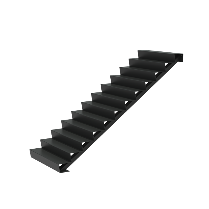 Stair 1250 x 1920 x 2040mm Aluminium 4 mm (AST12.2)