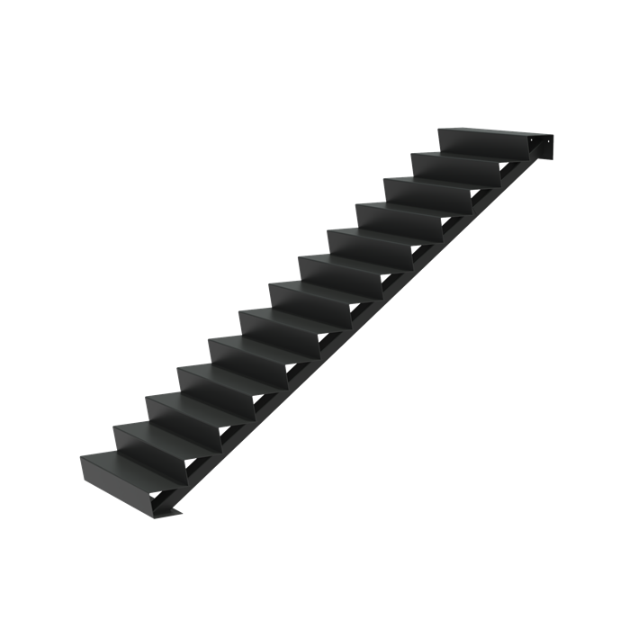 Stair 1000 x 2160 x 2210mm Aluminium 4 mm (AST13.1)