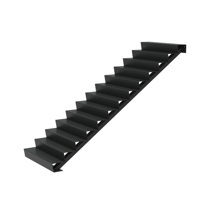 Stair 1250 x 2160 x 2210mm Aluminium 4 mm (AST13.2)