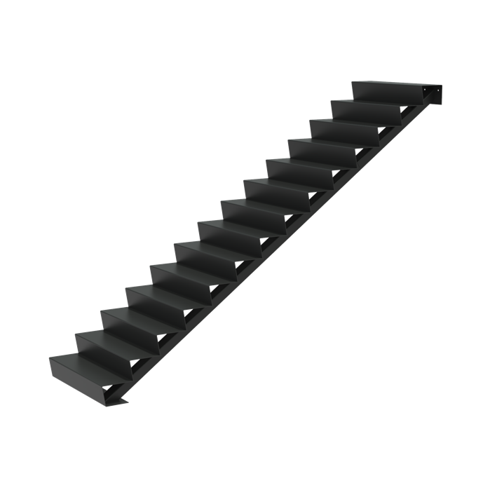 Stair 1000 x 2400 x 2380mm Aluminium 4 mm (AST14.1)
