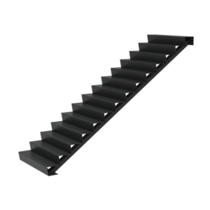 Stair 1250 x 2400 x 2380mm Aluminium 4 mm (AST14.2)