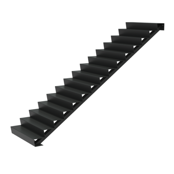 Stair 1250 x 1920 x 2550mm Aluminium 4 mm (AST15.2)