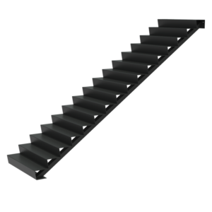 Stair 1250 x 2160 x 2720mm Aluminium 4 mm (AST16.2)