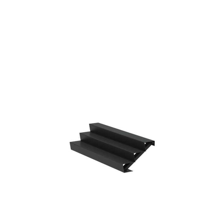 Stair 2000 x 720 x 510mm Aluminium 4 mm (AST3.4)