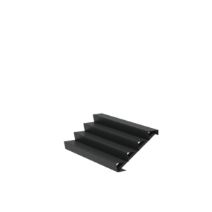 Stair 2000 x 960 x 680mm Aluminium 4 mm (AST4.4)