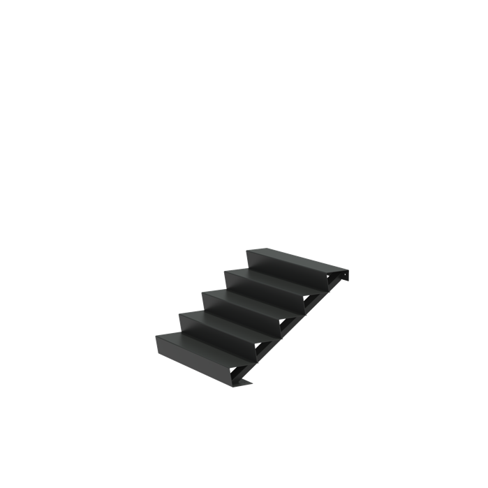 Stair 1250 x 1200 x 850mm Aluminium 4 mm (AST5.2)