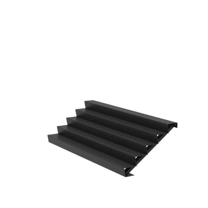 Stair 3000 x 1200 x 850mm Aluminium 4 mm (AST5.6)
