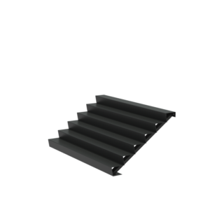 Stair 2500 x 1440 x 1020mm Aluminium 4 mm (AST6.5)