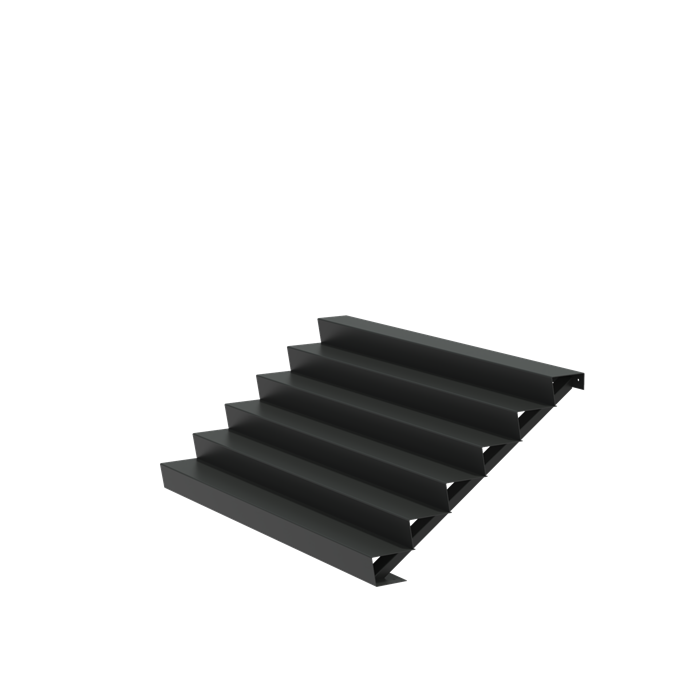 Stair 2500 x 1440 x 1020mm Aluminium 4 mm (AST6.5)