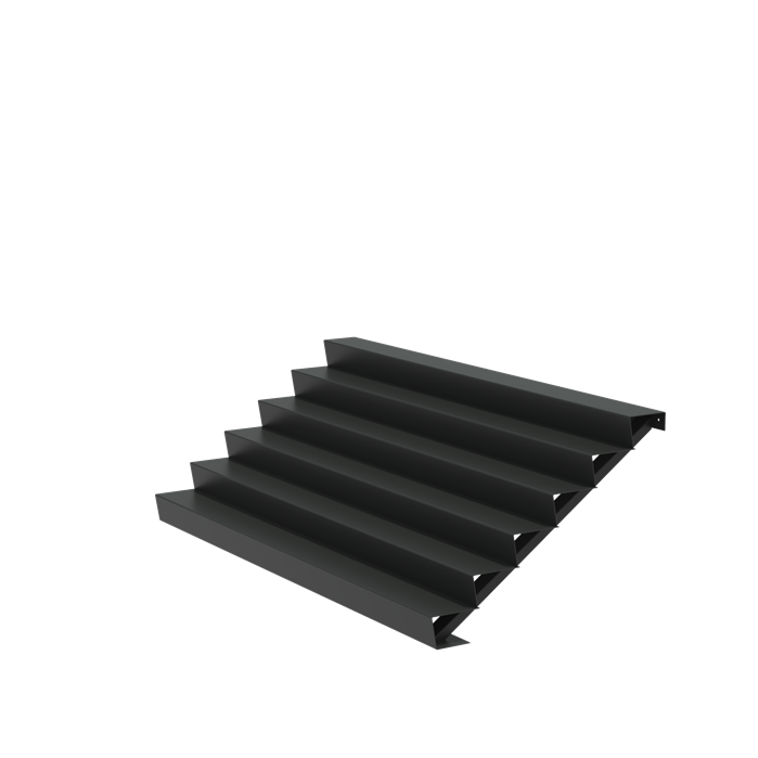 Stair 3000 x 1440 x 1020mm Aluminium 4 mm (AST6.6)