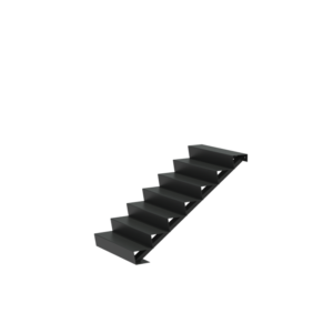 Stair 1000 x 1680 x 1190mm Aluminium 4 mm (AST7.1)