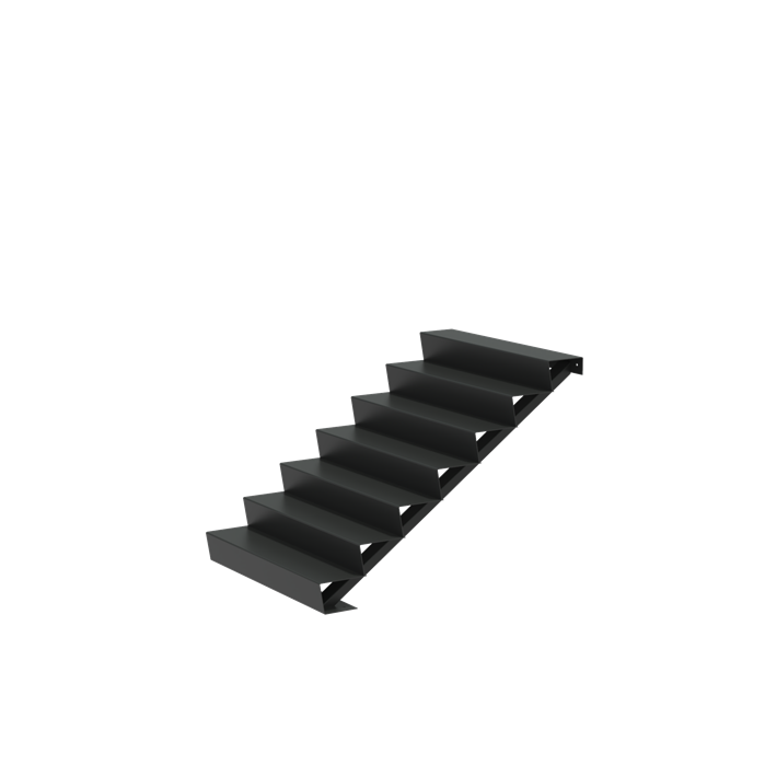 Stair 1250 x 1680 x 1190mm Aluminium 4 mm (AST7.2)