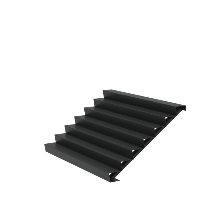 Stair 2500 x 1680 x 1190mm Aluminium 4 mm (AST7.5)
