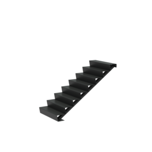 Stair 1000 x 1920 x 1360mm Aluminium 4 mm (AST8.1)