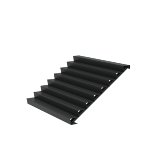 Stair 2500 x 1920 x 1360mm Aluminium 4 mm (AST8.5)