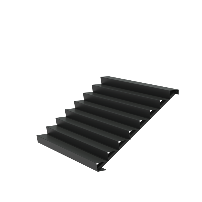 Stair 2500 x 1920 x 1360mm Aluminium 4 mm (AST8.5)