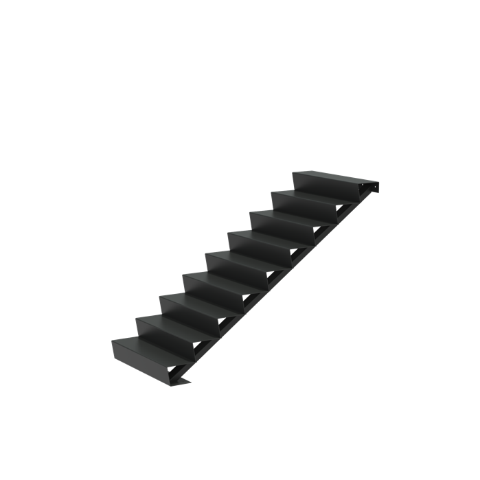 Stair 1000 x 2160 x 1530mm Aluminium 4 mm (AST9.1)