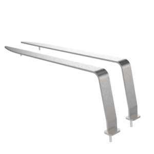 armrest in RVS 316 mm (RVS007)