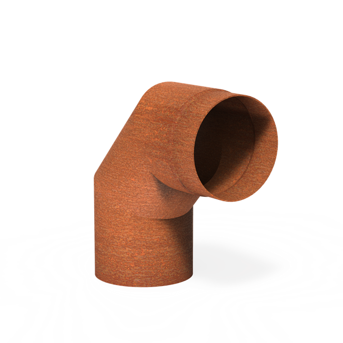 Forno Accessoires Curve 90° 154mm CorTenmm Steel 2mm (BAC11.150)