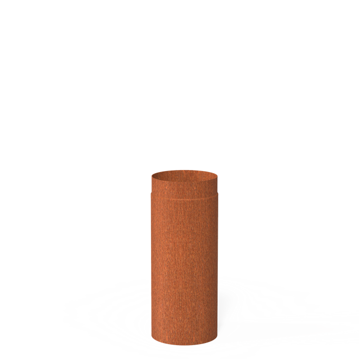 Forno Accessoires Smoke Flue 204x500mm Cortenmm Steel 2mm (BAC5.2.200)