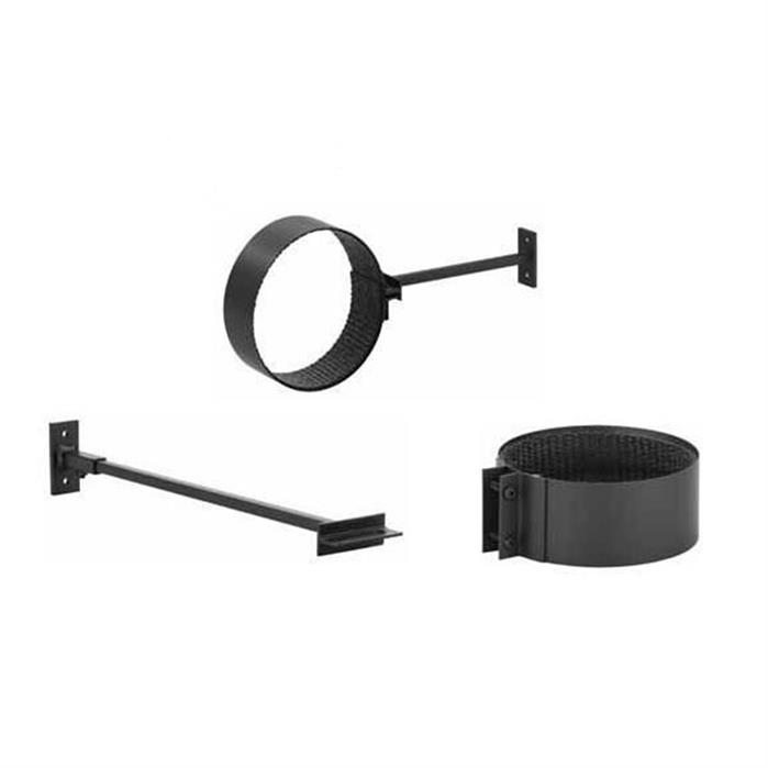 Forno Accessoires Set Wall Clip 154mm 9005mm Steel 2mm (BAS2.150)