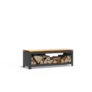 Woodstorage 1200 x 400 x 430mm CorTen 3mm (BHG2.2H)