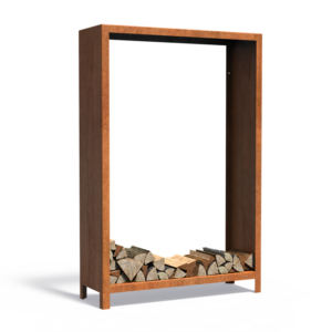 Woodstorage 1200 x 400 x 1800mm CorTen 3mm (BHS1.1)