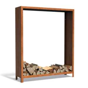 Woodstorage 1500 x 400 x 1800mm CorTen 3mm (BHS1.2)