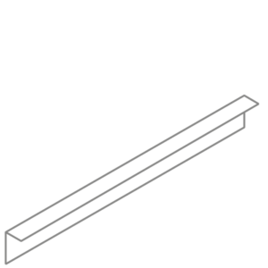 Sendzimir Edging Set 2300mm Sendzimir Steel 2mm (VZ2.100.10)