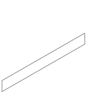 Sendzimir Edging Straight 2300mm Sendzimir Steel 2mm (VR2.100.10)