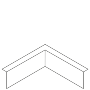 Sendzimir Edging Set 300mm Sendzimir Steel 3mm (VZ3.150BI)