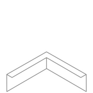 Sendzimir Edging Set 300mm Sendzimir Steel 3mm (VZ3.150BU)