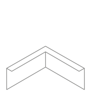 Sendzimir Edging Set 300mm Sendzimir Steel 3mm (VZ3.200BU)